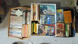 lot 131 image: 3 Boxes of Paperback Books
