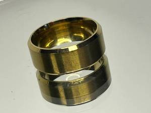 Unmarked Brass Ring with Polished Finish