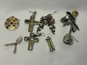 Assorted Decorative Jewelry Charms and Pendants Collection