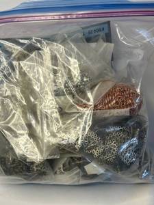 Assorted Crafting Hardware and Chain Links