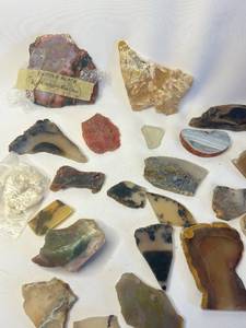 Collection of Unique Rock and Mineral Samples