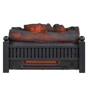 lot 133 image: Duraflame 20.7 in. Infrared Quartz Electric Juniper Log Set Heater with Crackling Sound