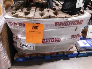 lot 205 image: Pavestone RockWall Large 6 in. x 17.5 in. x 7 in. Palomino Concrete Retaining Wall Block (48 Pcs.  34.9 sq. ft.  Pallet)