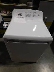 lot 235 image: 6.2 cu. ft. vented Electric Dryer in White with Auto Dry