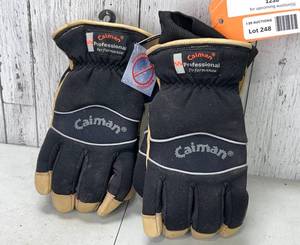 lot 248 image: Caiman Professional PMX Mechanics Gloves - Large