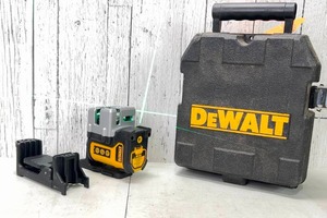 lot 223 image: DeWalt Green Beam Self-Leveling 3-Beam Laser