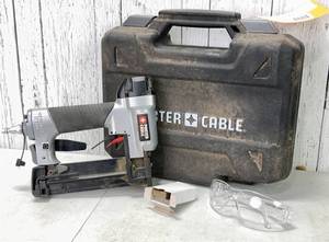 lot 222 image: Porter-Cable 23-Gauge Finish Nailer