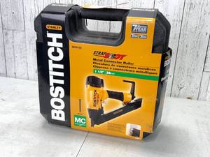 lot 31 image: Stanley Bostitch Strap Shot Metal Connector Nailer