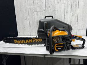 lot 440 image: Poulan Pro 20 Gas Chainsaw Parts or Repair