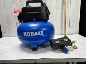 lot 416 image: Kobalt Portable Electric Air Compressor Parts or Repair