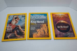 lot 39 image: National Geographic Magazines from 2008, 2009 and 2010