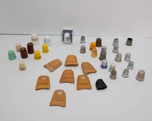 lot 63 image: Assortment of Thimbles