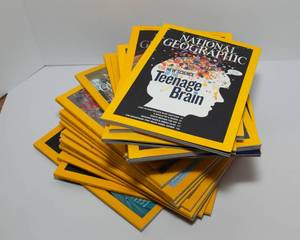 lot 47 image: National Geographic Magazines from 2011 and 2012