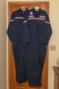 lot 85 image: Two Northwest Airlines Aircraft Maintenance Jumpsuits