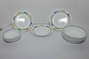 lot 133 image: Corelle by Corning Plates and Bowls
