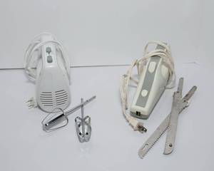 lot 140 image: Handmixer and Electric Knife