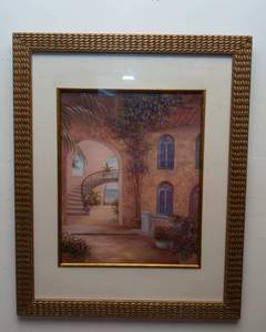 lot 191 image: Milos Greece Wall Art
