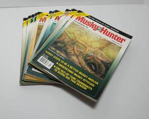lot 211 image: Musky Hunter Magazines from September 1998 - March 2001