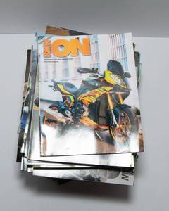 lot 218 image: BMW Motorcycle Owners News Magazines from 2015-2018