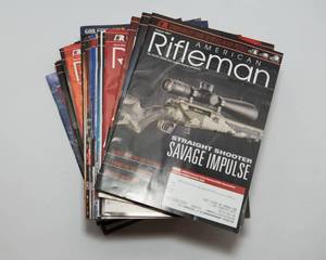 lot 180 image: American Rifleman Magazines