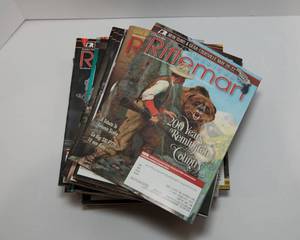 lot 190 image: American Rifleman Magazines from September 2013 - April 2016