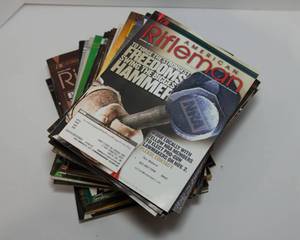 lot 196 image: American Rifleman Magazines from March 2008 - October 2010