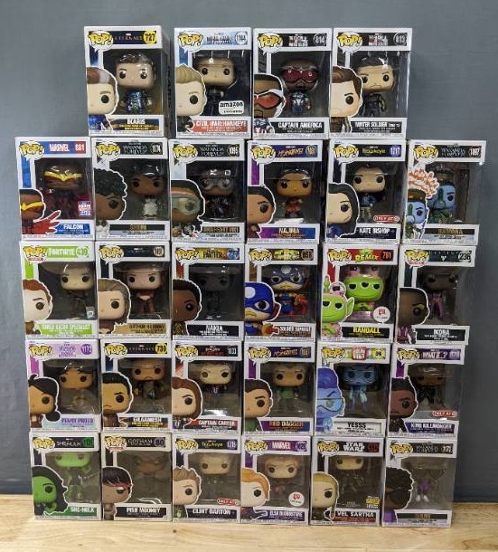 lot 4A image: Brand New Funko Pop Vinyl Figure Collection - 28 Total V