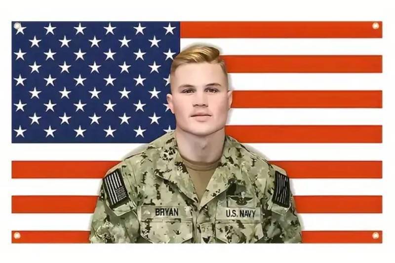 lot 50A image: Brand New 3 x 5 Zach Bryan USA Country American Flag Music Navy N