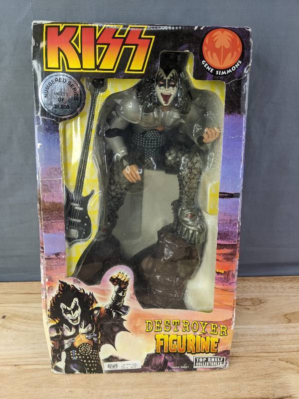 lot 30 image: Collectible KISS Gene Simmons Destroyer Figurine K