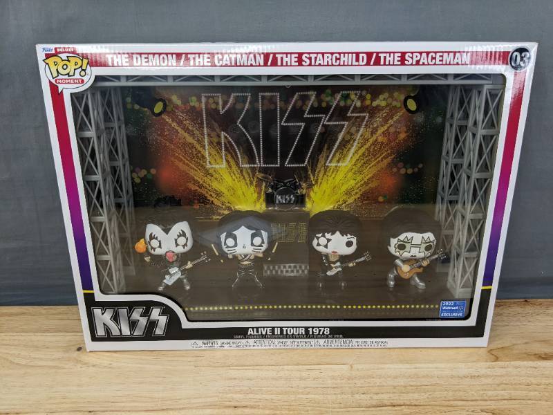 lot 32 image: KISS Funko Pop Alive II Tour 1978 #03 Figure K