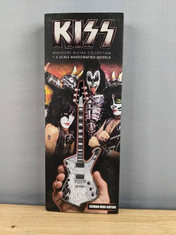 lot 66 image: KISS Iceman Mini Guitar K
