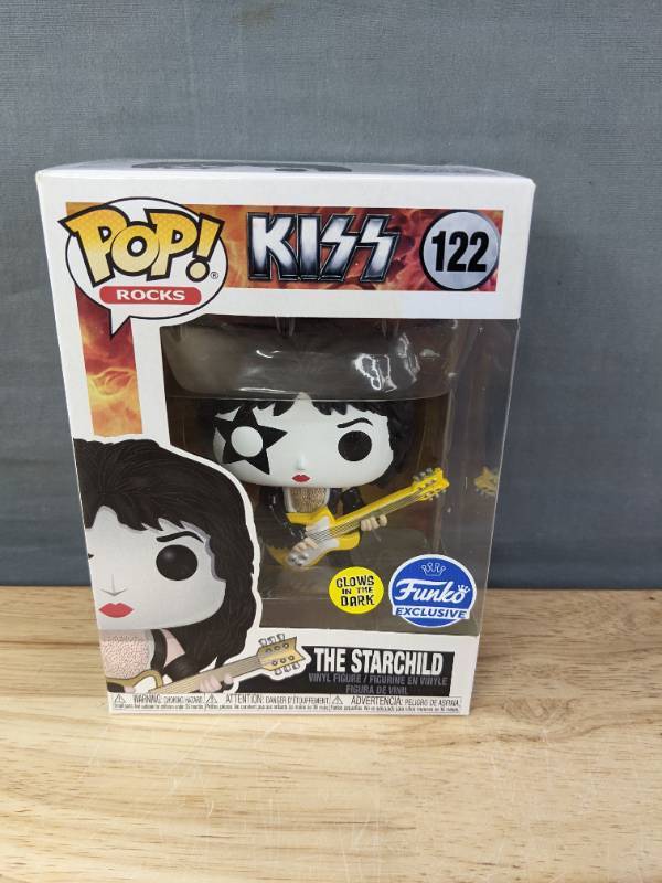 lot 96 image: Funkopop KISS the Starchild Figure #122 K