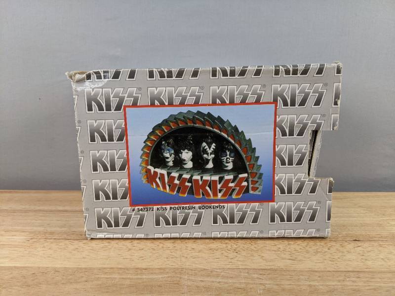 lot 98 image: KISS Polyresin Bookends K