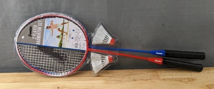 lot 62K image: Brand New Franklin 2 Player Badminton Set W