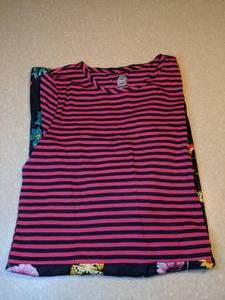 lot 420 image: New Wonder Nation Girls Dress Flowers Butterflies Pink Blue Yellow Size XL 14-16 P