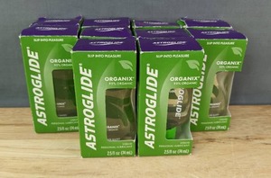 lot 41J image: 10 Brand New Astroglide Personal Lubricant Bottles $100 Retail N