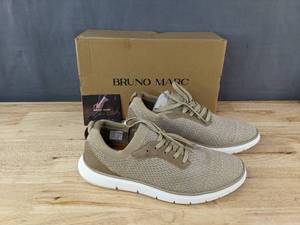 lot 91 image: Brand New Bruno Marc Fashion Sneakers Mens Size 11 Shoes Sand N