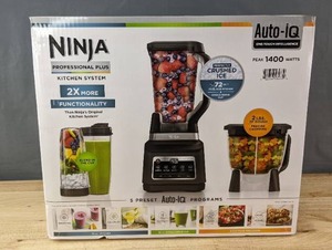 lot 4 image: Brand New Ninja Professional Plus Kitchen System Blender with Auto-IQ $154.95 Retail N