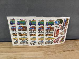 lot 128 image: Brand New Vehicle Temporary Tattoos, 270 Total N