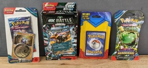 lot 38 image: Brand New Pokmon TCG Scarlet & Violet Twilight Masquerade Blister Booster Pack, Pokmon Houndoom EX Battle Deck, Pokmon Mystery 20 Cards 1 Foil Pack and Pokmon TCG Scarlet & Violet Twilight Masquerade Booster Pack I