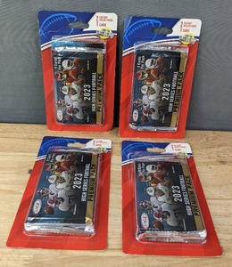 lot 32D image: 4 Brand New Sage 2023 High Series NFL Football Premium Card Packs N