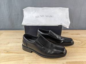 lot 103D image: Brand New Bruno Marc Slip On Dress Loafers Mens Size 11 Shoes Black N