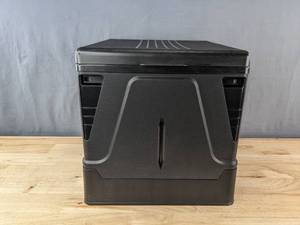 lot 272 image: XL Portable Camping Toilet, Black B