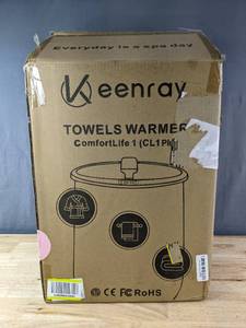 lot 87 image: Keenray Towel Warmer Bucket $129 Retail When New B