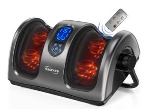 lot 73D image: Brand New Tisscare Shiatsu Foot Massager with Heat $169.99 Retail B