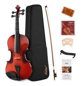 lot 80 image: Brand New Easter 12 Violin Set for Beginners $114.99 Retail B