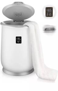 lot 213 image: New Upgraded Portable Towel and Blanket Warmer in White B