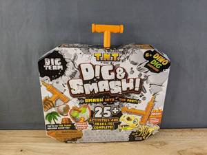 lot 50F image: Brand New T.N.T. Dig & Smash Dino Kit Toy with Over 25 Levels of Adventure B