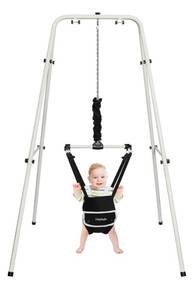 lot 229 image: New Hapbabe 2 in 1 Baby Jumper with Stand B