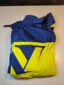 lot 430 image: Vexea Moto Cross Racing Pant Blue Yellow Mens Size 32 R